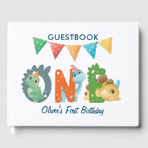 Fotografía del primer cumpleaños de Dinosaur