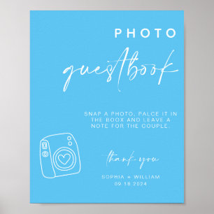 Libro de visitas fotográficas   Cartel del libro d