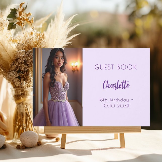 Libro De Visitas Fotos del cumpleaños de Lavender (Subido por el creador)
