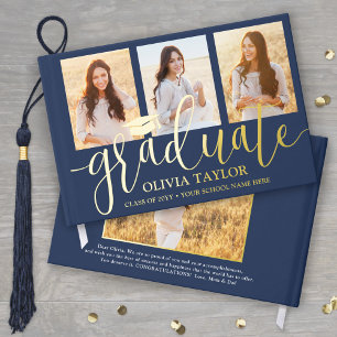 Libro De Visitas Fotos delanteras y traseras de la Marina de Gradua