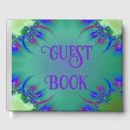 Libro De Visitas Fractal Foil Guest Book