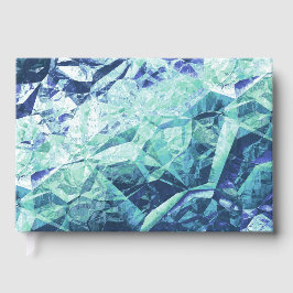 Libro De Visitas fragments of memories - cobalt and mint : 