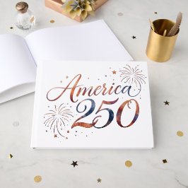 Libro De Visitas Fuegos Artificiales del 250 Aniversario de América