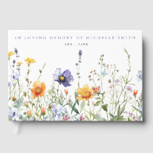 Libro De Visitas Funeral de Wildflower