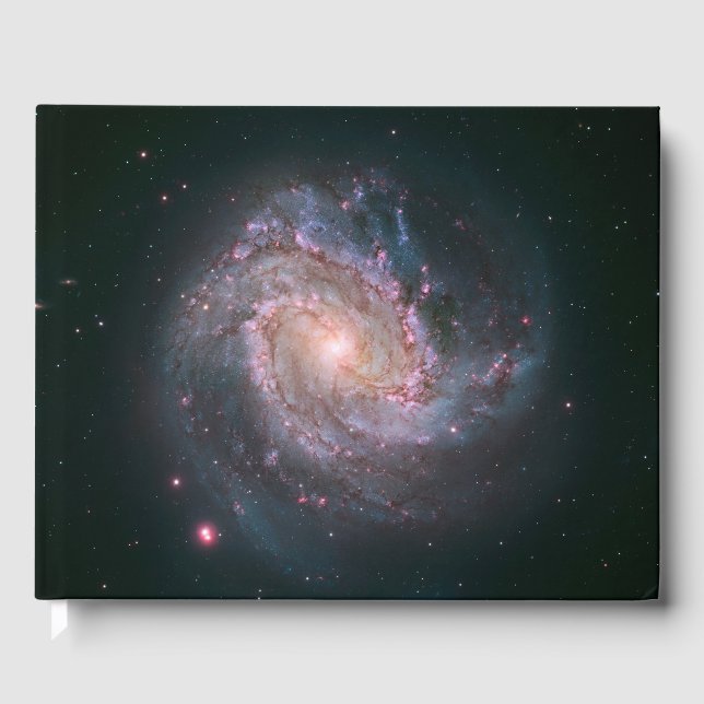 Libro De Visitas Galaxia espiral M83 (NASA) (Anverso)