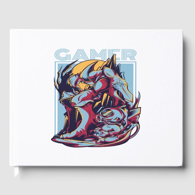 LIBRO DE VISITAS GAMER (Anverso)