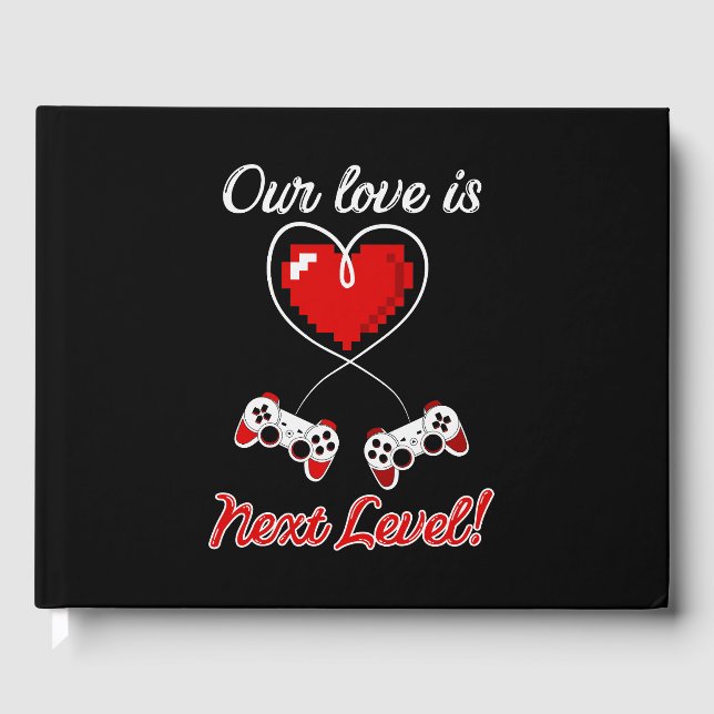 Libro De Visitas Gamer Valentine Guestbook (Anverso)