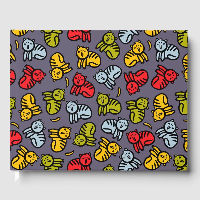 Libro De Visitas Gatos más bananas (Anverso)