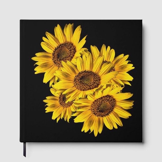 Libro De Visitas Girasoles  (Anverso)