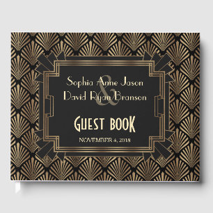 Libro De Visitas Glam Roaring, el gran oro de los años 20, Boda de 