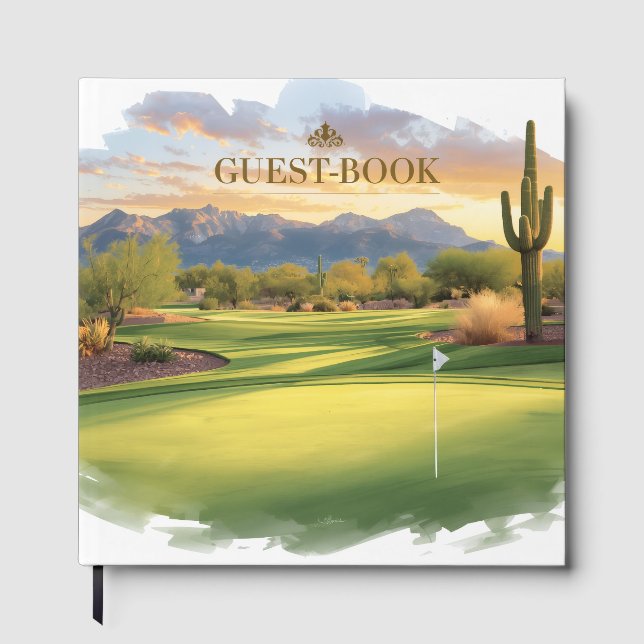 Libro De Visitas Golf en Arizona  (Anverso)
