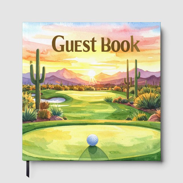 Libro De Visitas Golf en Arizona  (Anverso)
