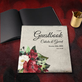 Libro De Visitas Gothic Rose Guestbook