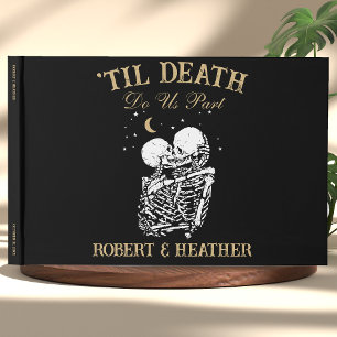 Libro De Visitas Gótico del esqueleto de la muerte de la muerte de