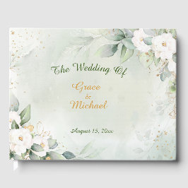 Libro De Visitas Graceful Greenery Wedding