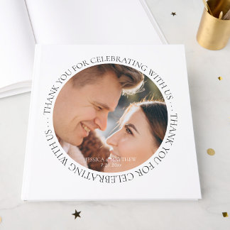 Libro De Visitas Gracias por celebrar nuestra foto