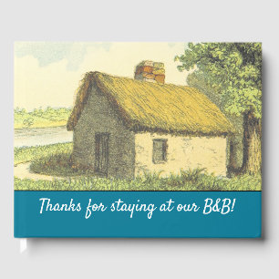Libro De Visitas "¡Gracias por hospedarse en nuestro B&B!" + Rustic
