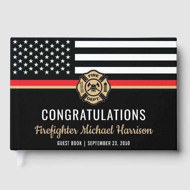 Libro De Visitas Graduación de Bandera Roja de la Academia de Bombe (Anverso)