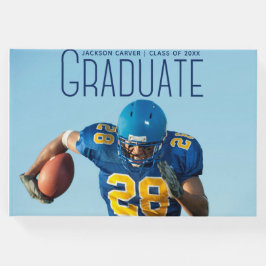 Libro De Visitas Graduación de deportista atleta Foto 2025