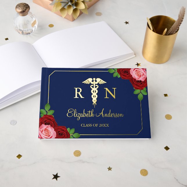 Libro De Visitas Graduación de Enfermería (Anverso Abierto)