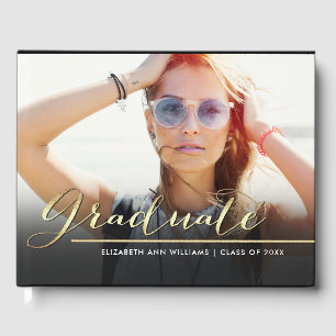 Libro De Visitas Graduación de fotografía personalizado