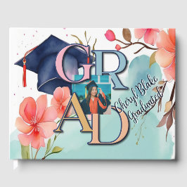 Libro De Visitas Graduación de imágenes en color agua