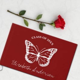Libro De Visitas Graduación de mariposa