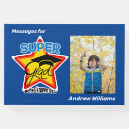 Libro De Visitas Graduación de texto fotográfico editable de Guay S