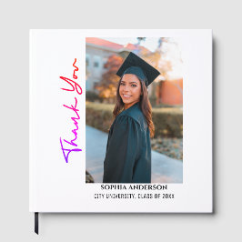 Libro De Visitas Graduación Moderna Simple