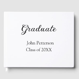 Libro De Visitas Graduado de 20XX graduación mínima simple