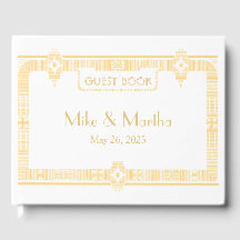 Gran Gatsby Art Deco Boda Invitado