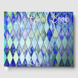 Libro De Visitas Green & Blue