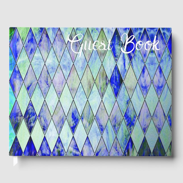 Libro De Visitas Green & Blue (Anverso)