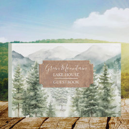 Libro De Visitas Green Pine Forest Cabaña Lake House Lodge