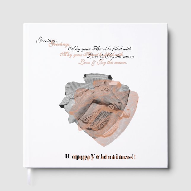 Libro De Visitas Greetings! Happy Valentines (Anverso)