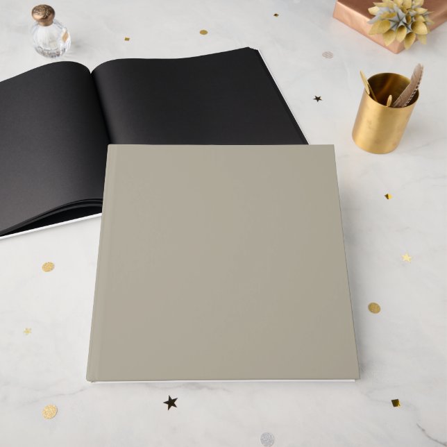 Libro De Visitas Gris beige (Anverso Abierto)