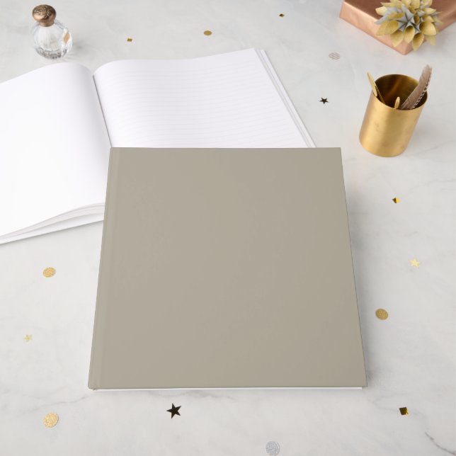 Libro De Visitas Gris beige (Anverso Abierto)