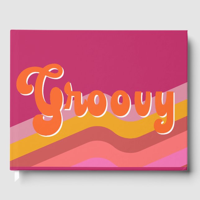 Libro De Visitas Groovy Fiesta Guest Book (Anverso)