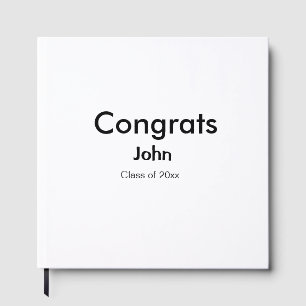Libro De Visitas grupo de graduados agregar nombre congrats fecha a