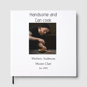 Libro De Visitas Guapo y puede cocinar agregar nombre maestro chef