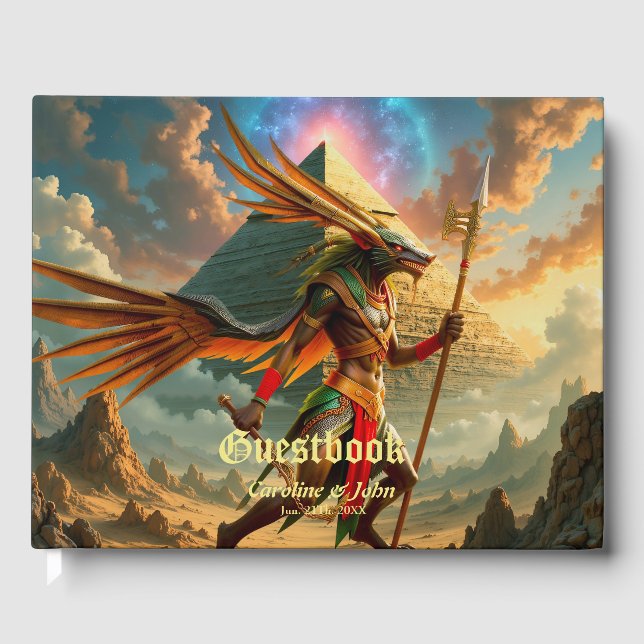 Libro De Visitas Guardián de la Puerta Celestial – Anubis (Anverso)