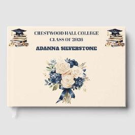 Libro De Visitas Guest Book-Custom Name & Year Keepsake