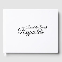 Libro De Visitas Guía de Bodas personalizada