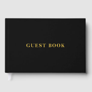 Libro De Visitas Guía de Relieve metalizado de texto de personaliza