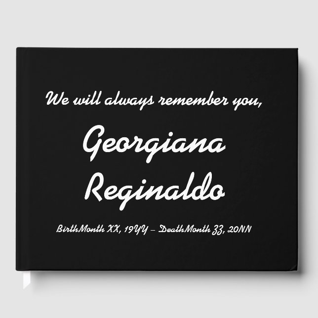 Libro De Visitas Guía de Simpatía Simple y Personalizada (Anverso)