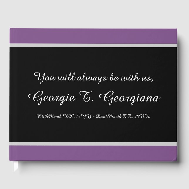 Libro De Visitas Guía de simpatías básicas y mínimas (Anverso)