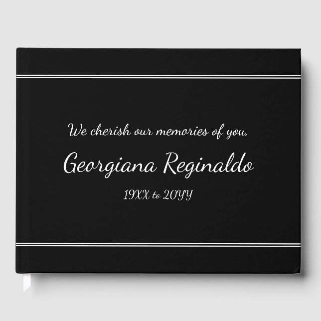 Libro De Visitas Guía de simpatías conservadoras y lúgubres (Anverso)