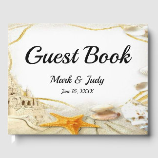 Libro De Visitas Guía del Boda del Castillo de Arena Beach