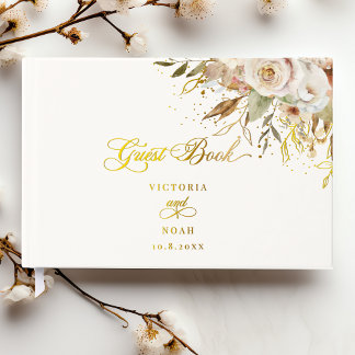 Libro De Visitas Guión botánico de los Rosas rusos de otoño