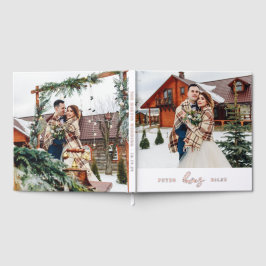 Libro De Visitas Guión simple de amor Dos Bodas de fotos